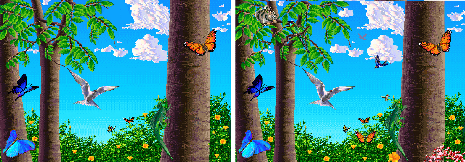 butterflies 2x